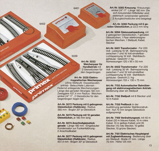 Primex Katalog 1982