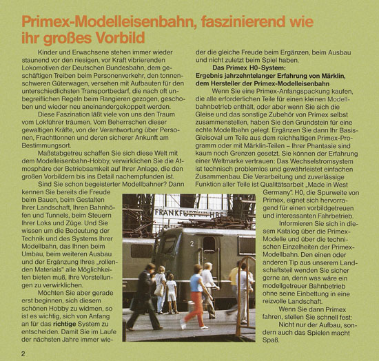 Seite 2 Primex Katalog 1983