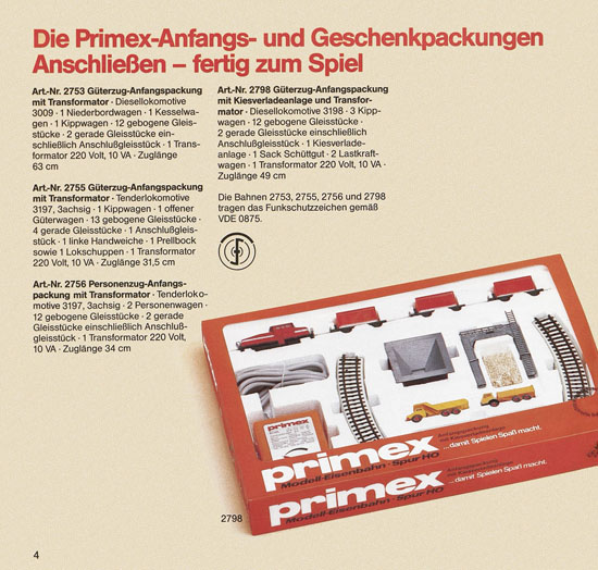 Seite 4 Primex Katalog 1983