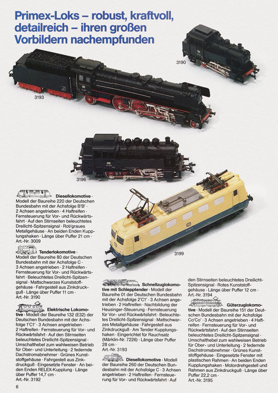 Seite 6 Primex Katalog 1985