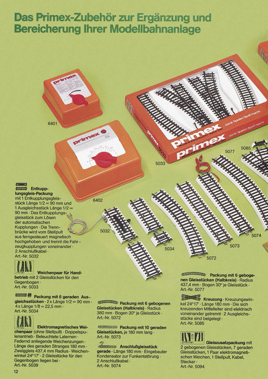 Primex Katalog 1985