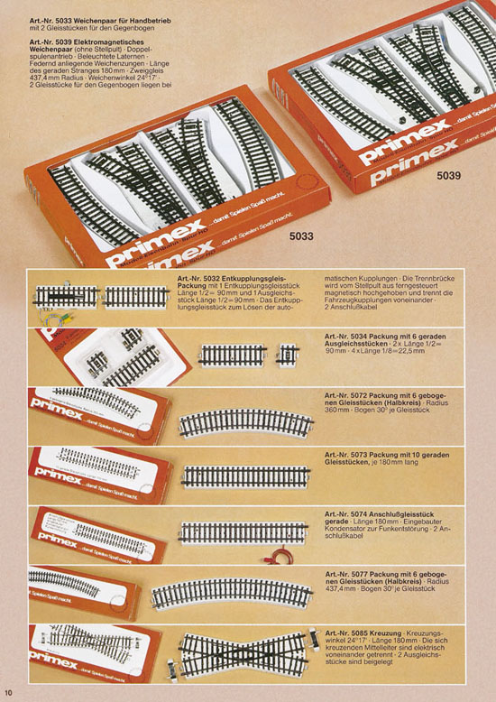 Primex Katalog 1986