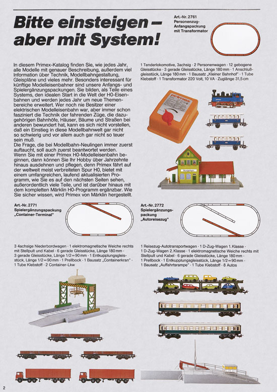 Seite 2 Primex Katalog 1986