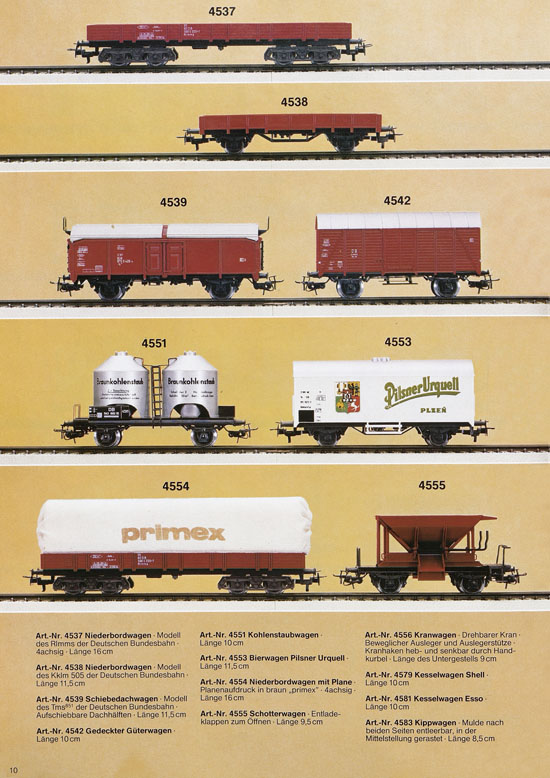 Seite 10 Primex Katalog 1986