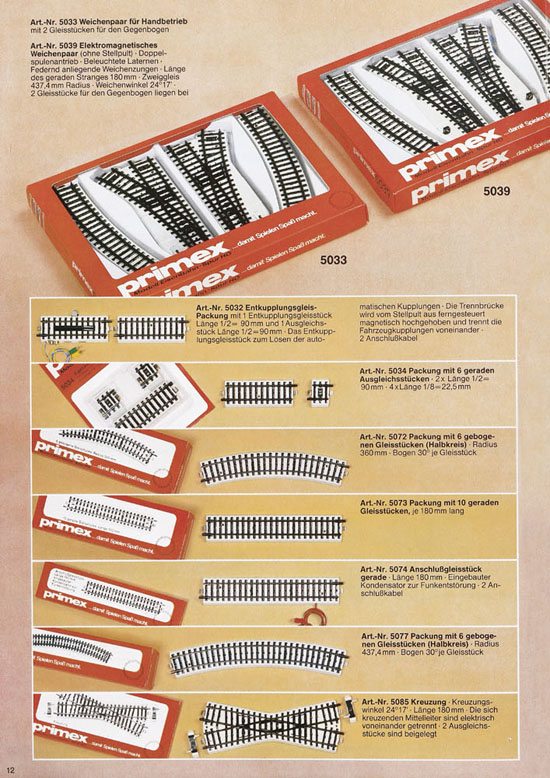 Seite 12 Primex Katalog 1986