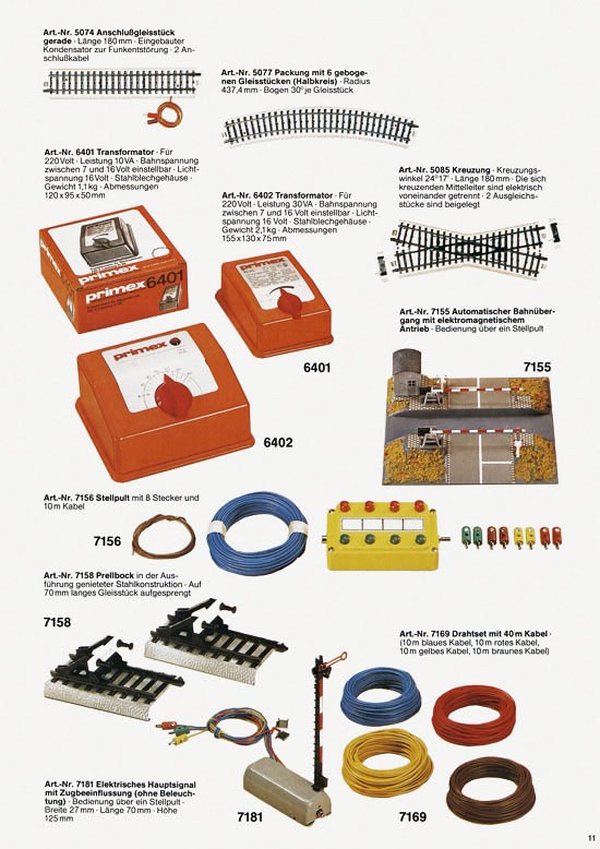 Primex Katalog 1987