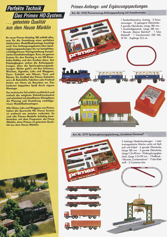 Seite 2 Primex Katalog 1988