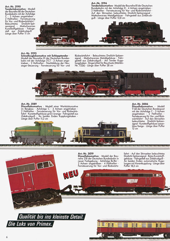 Seite 6 Primex Katalog 1988