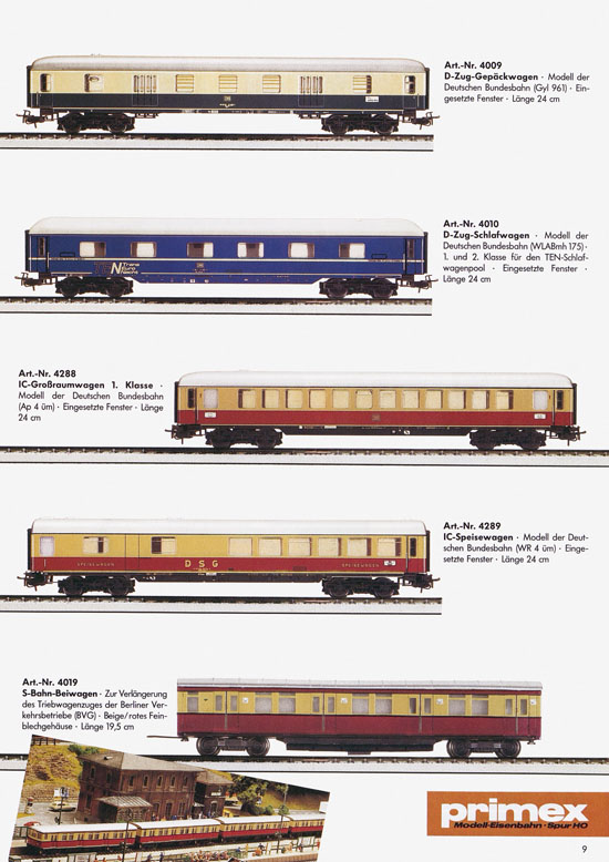 Seite 9 Primex Katalog 1988