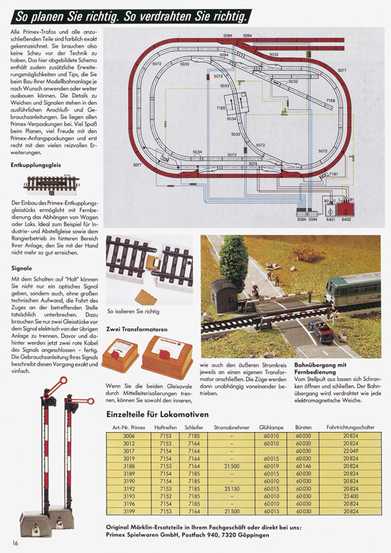 Seite 16 Primex Katalog 1988