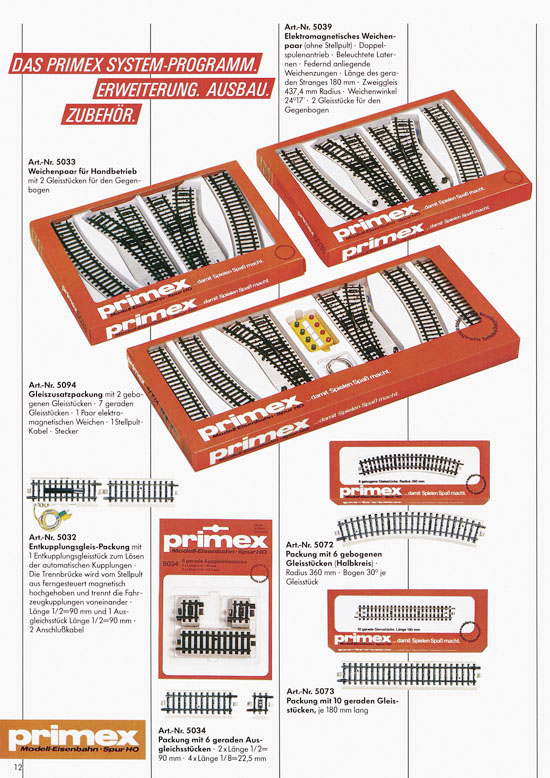 Primex Katalog 1989-1990