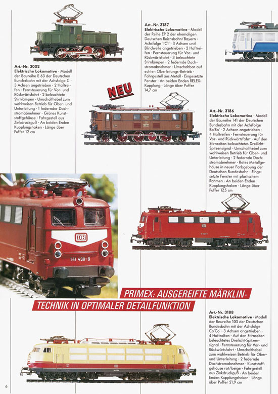 Seite 6 Primex Katalog 1990-1991