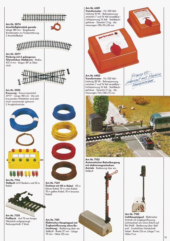 Seite 15 Primex Katalog 1990-1991