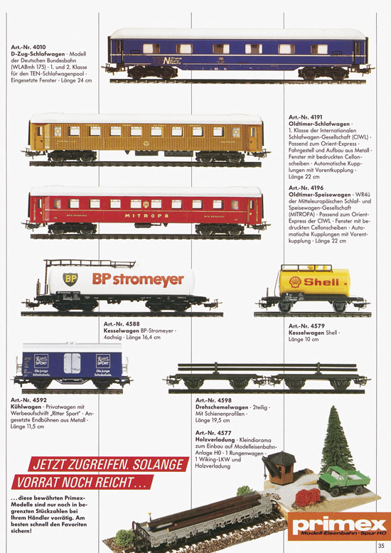 Primex Katalog 1990-1991