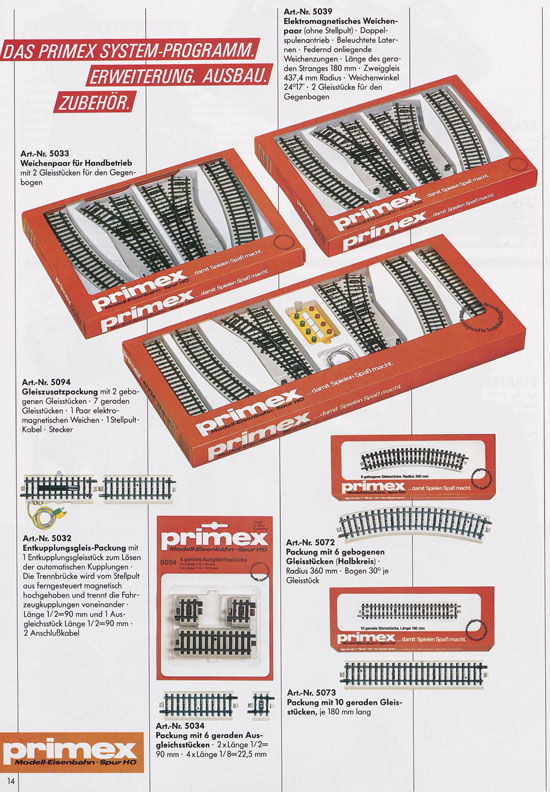 Primex Katalog 1991-1992