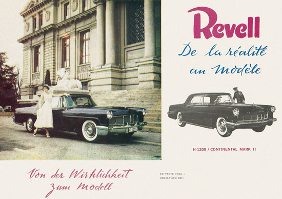 Revell Katalog 1956