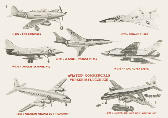 Revell Katalog 1956