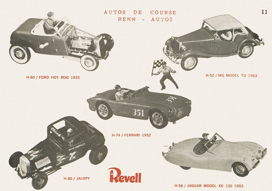 Revell Katalog 1956