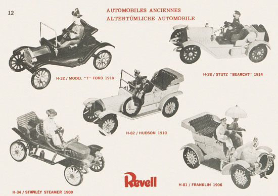 Revell Katalog 1956