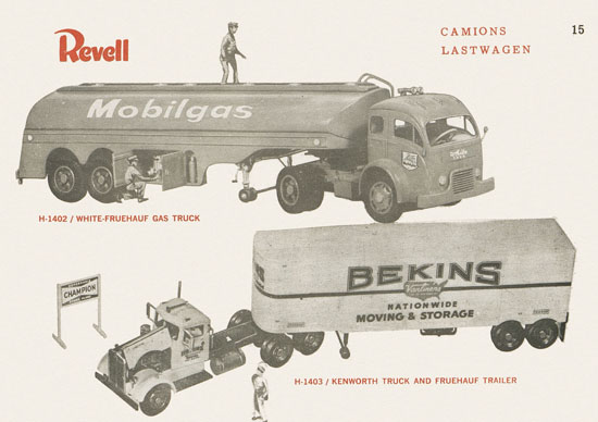 Revell Katalog 1956