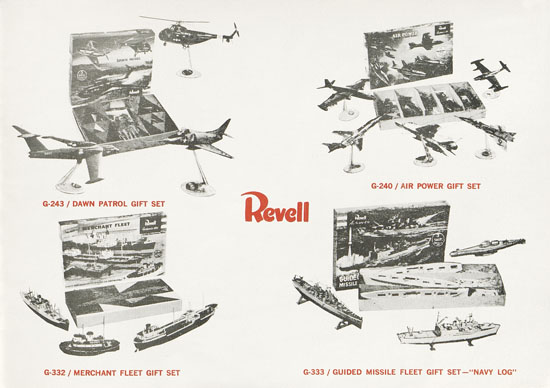 Revell Katalog 1956