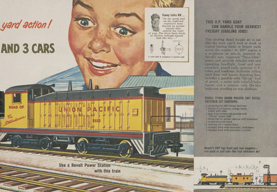 Revell H0 electric trains 1957-1958