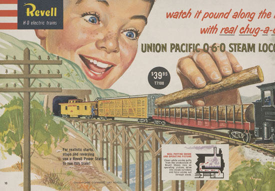 Revell H0 electric trains 1957-1958