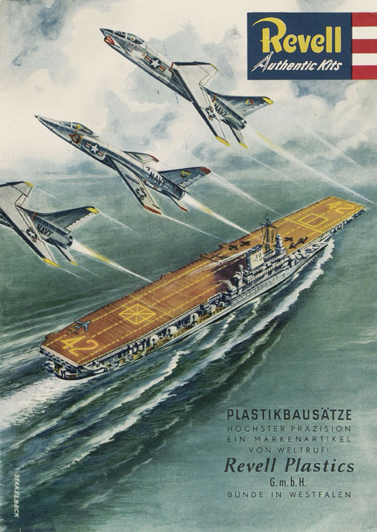 Revell Plastikbausätze Katalog 1960