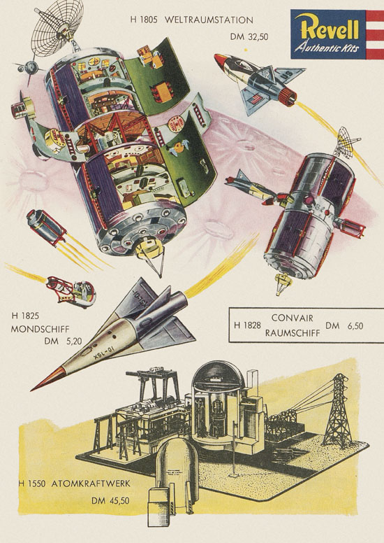 Revell Plastikbausätze Katalog 1960