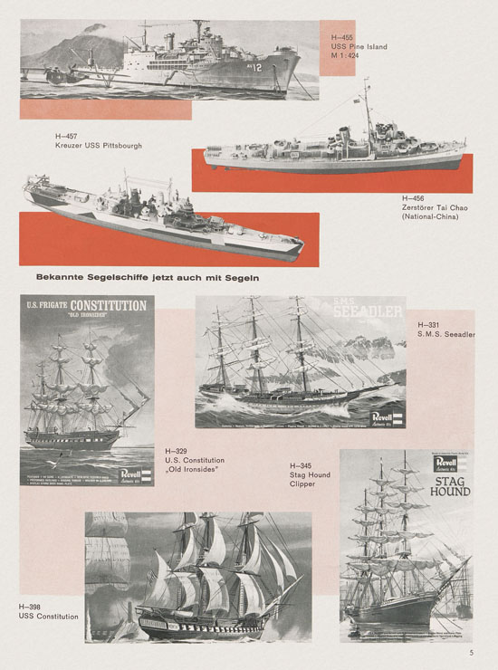 Revell Messe-Neuheiten 1967