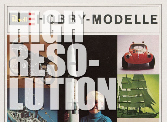 Revell Hobby Modelle Katalog 1969