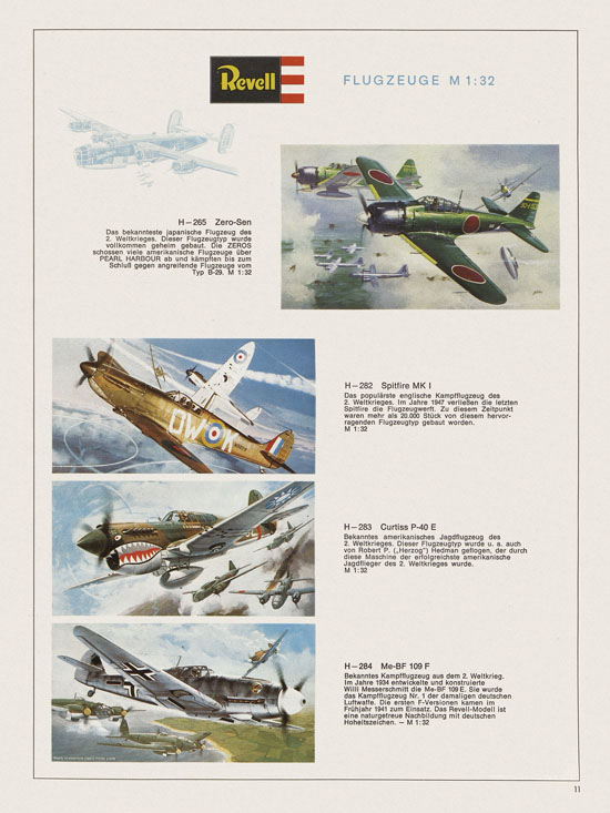 Revell Hobby Katalog 1970