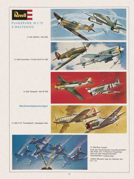 Revell Hobby Katalog 1972-1973