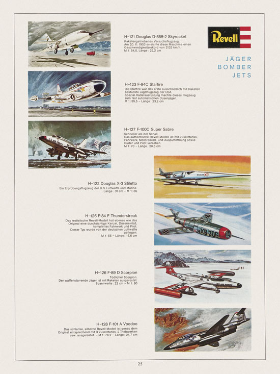 Revell Hobby Katalog 1972-1973