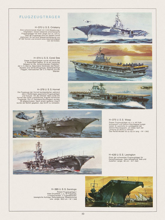 Revell Hobby Katalog 1972-1973