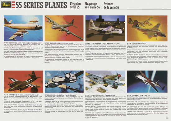 Revell Model Kit Catalogue 1975-1976