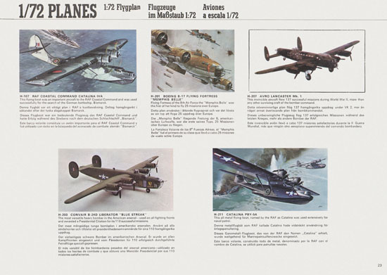 Revell Model Kit Catalogue 1975-1976