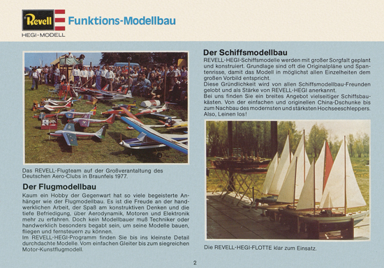 Revell Funktions-Modellbau 1978