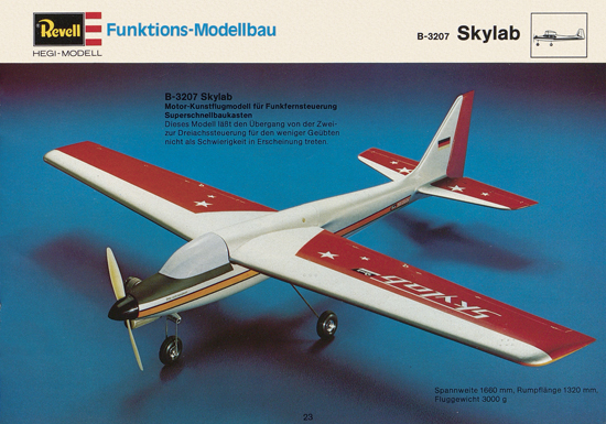 Revell Funktions-Modellbau 1978