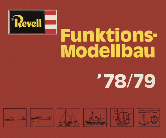 Revell Katalog Funktionsmodellbau 1978-1979