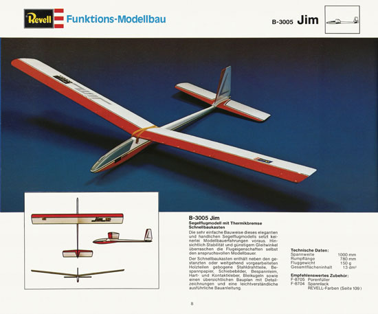 Revell Katalog Funktionsmodellbau 1978-1979