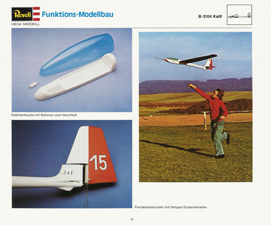 Revell Katalog Funktionsmodellbau 1978-1979