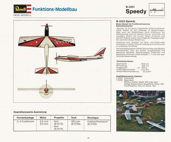 Revell Katalog Funktionsmodellbau 1978-1979