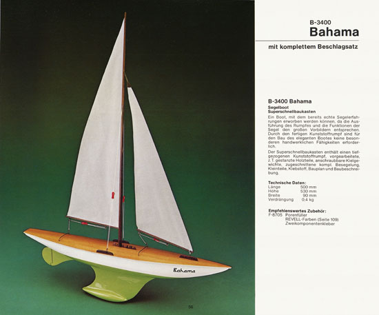 Revell Katalog Funktionsmodellbau 1978-1979