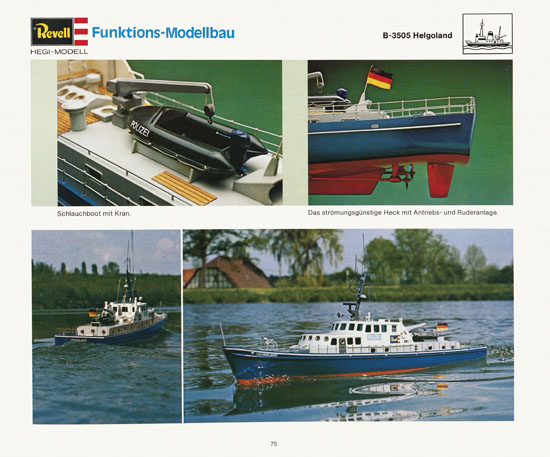 Revell Katalog Funktionsmodellbau 1978-1979