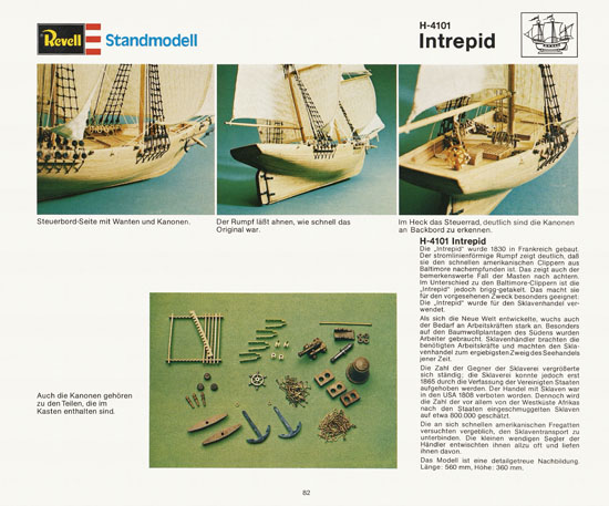 Revell Katalog Funktionsmodellbau 1978-1979