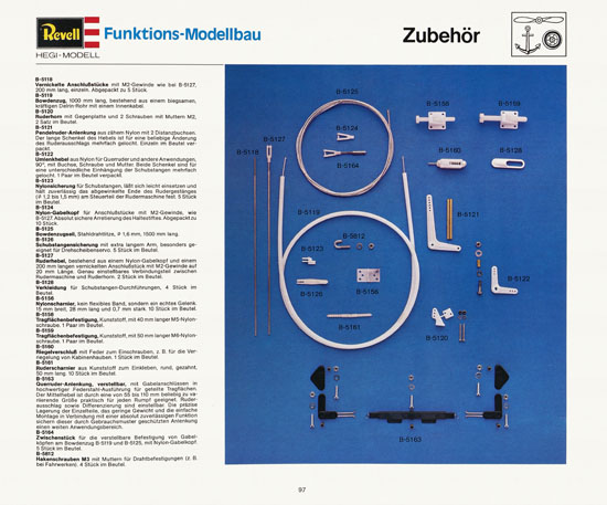 Revell Katalog Funktionsmodellbau 1978-1979