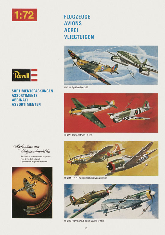 Seite 16 Revell Hobby Katalog 1975