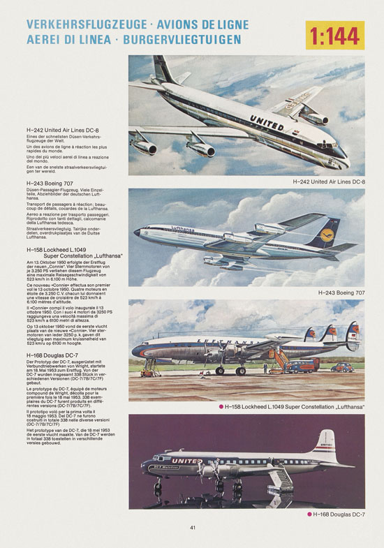 Seite 41 Revell Hobby Katalog 1975