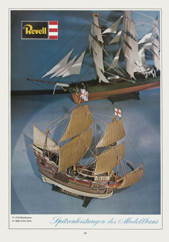 Seite 46 Revell Hobby Katalog 1975